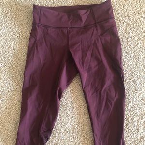 Lululemon cropped legging